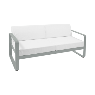 Fermob Bellevie 2-Seater Sofa (Aluminium Frame / Fabric Cushions)