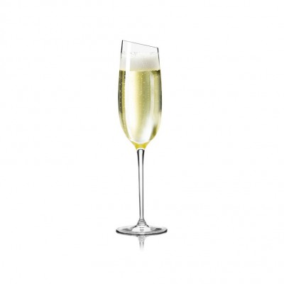 Eva Solo Champagne Glass (0.2L) with Thin, Elegant Angled Rim