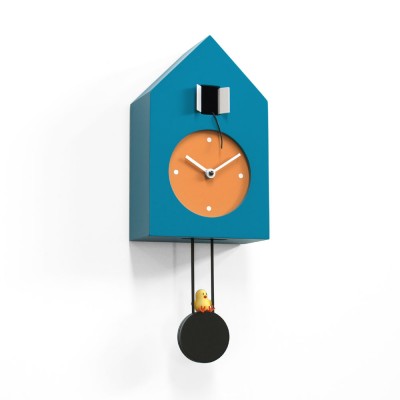 Progetti Freebird Wall Clock w/ Swinging Pendulum