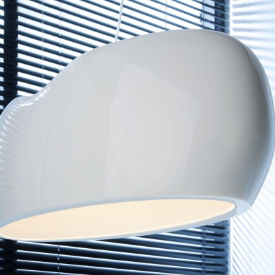 MDD Canoe Suspension Light | Irregular Shape, Universal White