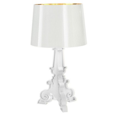 Kartell Bourgie table lamp white & gold