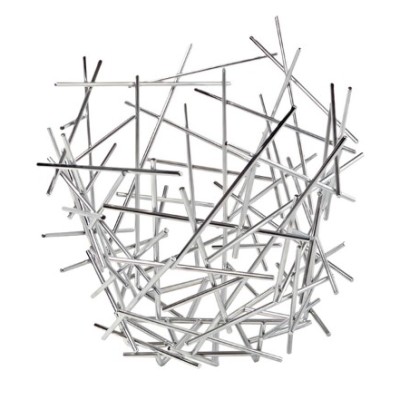 Alessi Blow Up Citrus Basket in Polished Stainless Steel