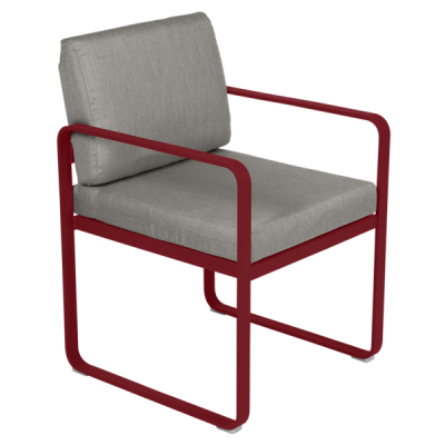 Fermob Bellevie Dining Armchair in 25 Standard Lacquered Fermob Colours