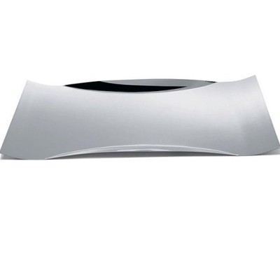 Alessi Mao-Mao polished steel rectangular tray
