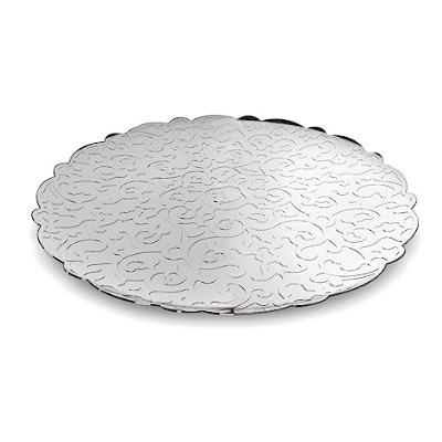 Alessi Dressed Round Tray With Decoration | Marcel Wanders