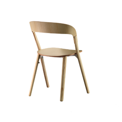 Magis Pila Ash Chair (stackable) | Ronan & Erwan Bouroullec