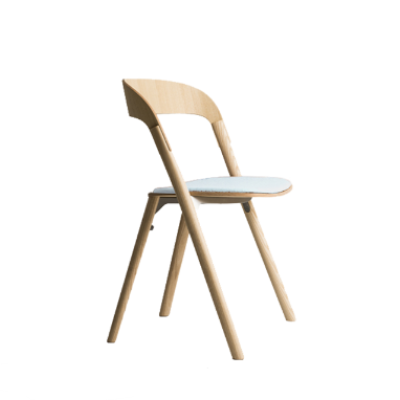 Magis Pila Chair with Seat Cushion | Ronan & Erwan Bouroullec