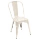 Tolix A Chair Gloss Lacquered Steel (Stacking) - By Xavier Pauchard - Cream