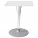 Kartell TopTop outdoor table square top round base