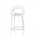 Kartell Masters Short Barstool (65cm) - Designed by Philippe Starck