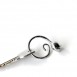 Alessi Pip key ring
