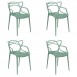 Kartell Masters Chairs (set of 4) - By Philippe Starck & Eugeni Quittlet