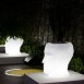 Vondom ADAN White Light Illuminated Vase - 3 Sizes Available
