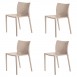 Magis Air-Chair (set of 4) - An Outdoor Stacking Chair by Jasper Morrison