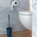 Koziol PLUG 'N ROLL Toilet Roll Holder - Wall Mounted Toilet Paper Holder