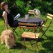 Fermob Bistro Natural Folding Chair - 26 Vibrant Lacquered Colours