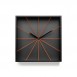 Progetti Prospettivo Contemporary Wall Clock - Black or White