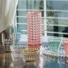 Guzzini Tiffany Serving Cups (Set of 6) With Sparkling Colour Effects