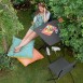 Fermob Plein Air Square  folding Table (71cm) - Light, Strong & Mobile