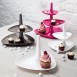 Koziol BETTY Etagere Triple-Tiered Tray / Cake Stand