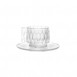 Kartell Jellies Family Espresso Cup & Saucer - By Patricia Urquiola