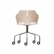 Luxy Prima PR7 Mobile Task Chair (Fixed Height, Swivel Seat)