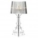 Kartell Bourgie Table Lamp Clear Black