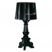 Kartell Bourgie Table Lamp Clear Black
