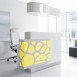 MDD ORGANIC Reception Desk with Illuminated Screen Front
