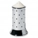 Alessi Salt Shaker by Michael Graves MGSAL in Blue, Black, White & White Ivory