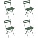 Fermob Bistro Duraflon Folding Chair (Set of 4) - FREE UK delivery