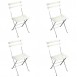 Fermob Bistro Duraflon Folding Chair (Set of 4) - FREE UK delivery