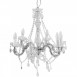 Present Time Gypsy Clear Chandelier Lamp