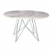 Magis XZ3 Round Table with Carrara Marble Top