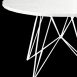 Magis XZ3 Round Table with Carrara Marble Top