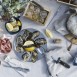 Sagaform Oyester Set - Giftboxed Oyster Dish, Knife & Napkin