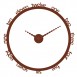 Progetti Hoop Wall Clock (English Letters) | Four Colours