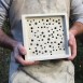Green&Blue Bees Block extra large Nesting Site for Solitary Bees