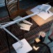 FLOS Kelvin LED Desk Lamp | Designed by Antonio Citterio - Solid base white