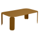 Fermob BEBOP Low Rectangular Table (120x70 cm) | Steel Base