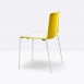 Pedrali TWEET 890 Chair with Bi-coloured Shell (Stacking)