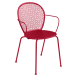 Fermob LORETTE Chair | Louis XVI style garden metal armchair