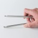 Alessi ice tongs | Brushed steel