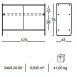 Magis Theca Long Sideboard - Tall Sliding Doors (123x43x78cm)