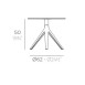 Vondom Mari-Sol Low Table (D62cm base) | Eugeni Quitllet