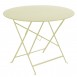 Fermob Bistro Folding Table Round Top (96cm) - With Parasol Hole