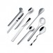 Alessi set of 8 different classic coffee tea spoons