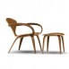 Cherner Lounger and Footstool