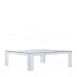 Kartell Invisible square coffee table